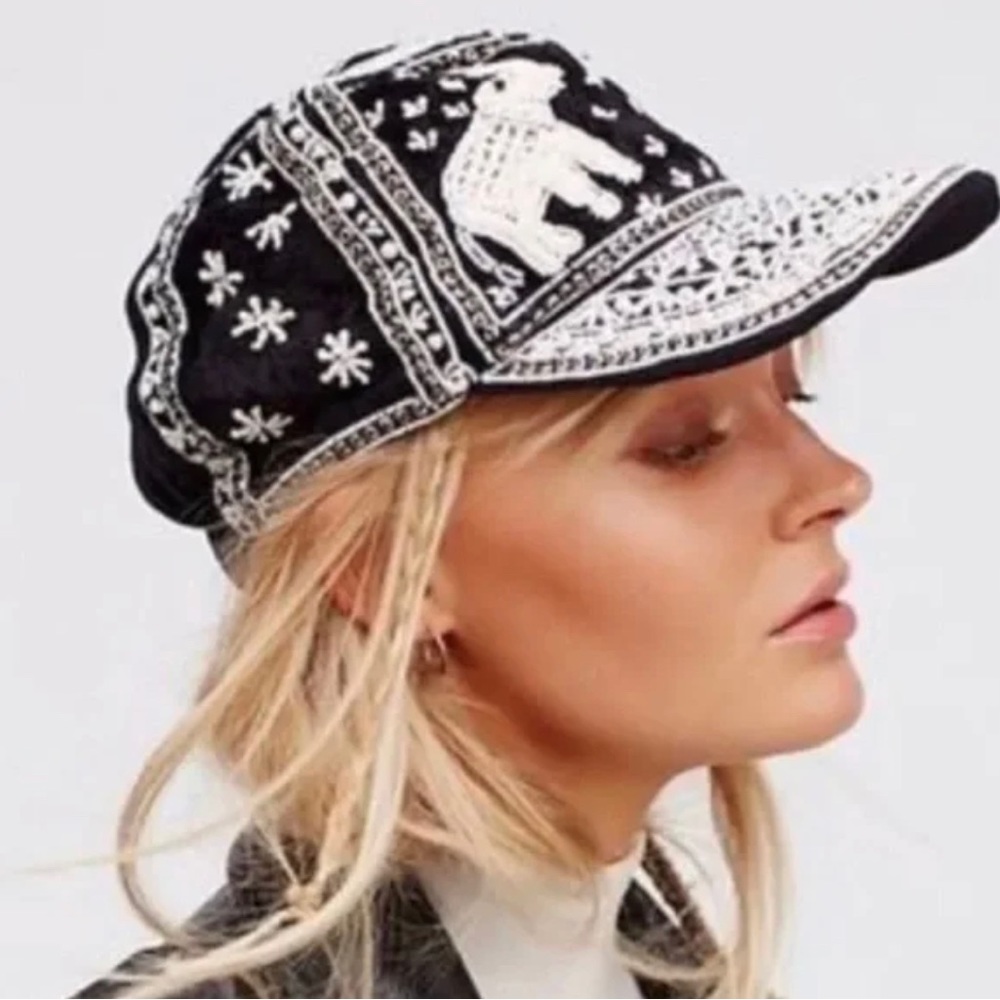 Free People Beaded Elephant Hat